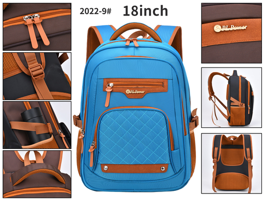 กระเป๋าเป้สะพายหลังแบบสบาย ๆ สำหรับธุรกิจแบบขยายได้แล็ปท็อป 18 นิ้ว Nylon Travel Backpack