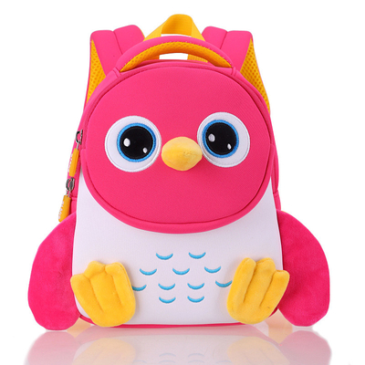 กระเป๋าเป้สะพายหลังเด็กกันน้ำ Penguin 3D เด็กวัยหัดเดินเด็กกระเป๋านักเรียนอนุบาล