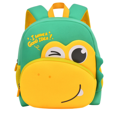 ODM กระเป๋าเป้สะพายหลังเด็กไดโนเสาร์ 3D การ์ตูนเด็กวัยหัดเดินอนุบาล Mochila สำหรับชายหญิง 2-5 ปี