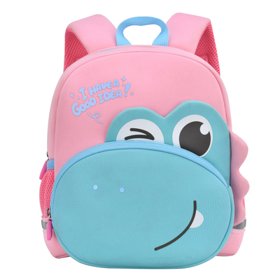 ODM กระเป๋าเป้สะพายหลังเด็กไดโนเสาร์ 3D การ์ตูนเด็กวัยหัดเดินอนุบาล Mochila สำหรับชายหญิง 2-5 ปี