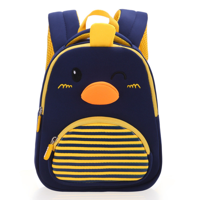 3D CuteWaterproof Children School Backpack Bird School Bags For Kids Boys