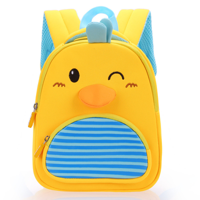 3D CuteWaterproof Children School Backpack Bird School Bags For Kids Boys