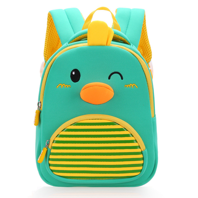 3D CuteWaterproof Children School Backpack Bird School Bags For Kids Boys