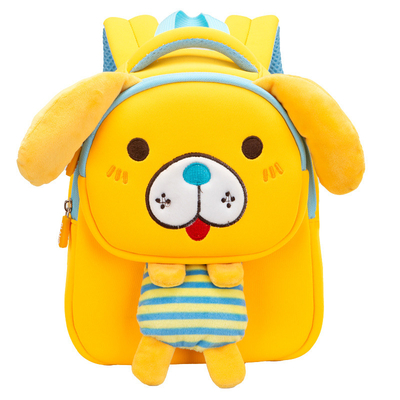 กระเป๋าเป้สะพายหลังตุ๊กตาเด็กการ์ตูนตุ๊กตา Neoprene สุนัขน่ารัก กระเป๋าเด็ก Kids Gift