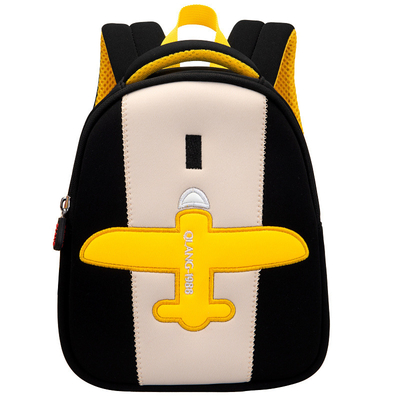 BSCI เครื่องบินนักบินเด็กกระเป๋าเป้สะพายหลังเด็ก Neoprene โรงเรียนอนุบาลกันน้ำกระเป๋า