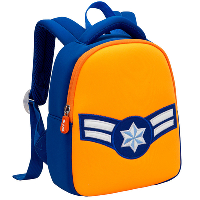 BSCI เครื่องบินนักบินเด็กกระเป๋าเป้สะพายหลังเด็ก Neoprene โรงเรียนอนุบาลกันน้ำกระเป๋า