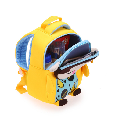 BSCI 3D Rabbit Waterproof Kids Backpack สำหรับเด็กอนุบาลวัยเตาะแตะ