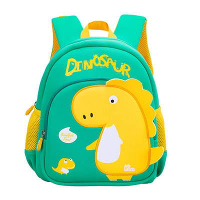Unisex Waterproof Kids Backpack กระเป๋าเป้สะพายหลังไดโนเสาร์เด็กอนุบาลเด็ก Mochila