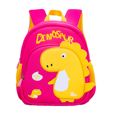 Unisex Waterproof Kids Backpack กระเป๋าเป้สะพายหลังไดโนเสาร์เด็กอนุบาลเด็ก Mochila