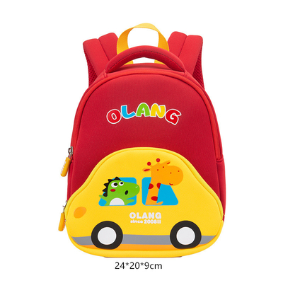 กระเป๋าเป้สะพายหลังเด็กกันน้ำ Anti Lost 3D Car Schoolbags 2 ขนาด 400g