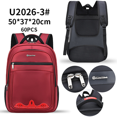 กระเป๋าเดินทาง Rucksack ธุรกิจสันทนาการวัยรุ่นโรงเรียนสบาย ๆ กระเป๋าเป้สะพายหลังแล็ปท็อปขนาด 20 นิ้ว