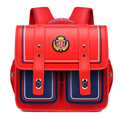 OEM กระเป๋านักเรียนกระดูกและข้อ Softback FCS School Kid Satchel Knapsack
