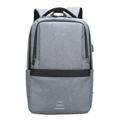 กระเป๋าเป้สะพายหลังแล็ปท็อปธุรกิจเครื่องหมายสะท้อนแสง Men Women's Multifunction Backpack