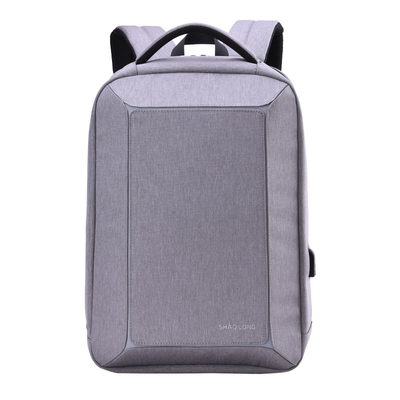 แล็ปท็อปชาร์จ USB กระเป๋าเดินทาง 15.6 นิ้วกันน้ำ Anti Thief Back Pack
