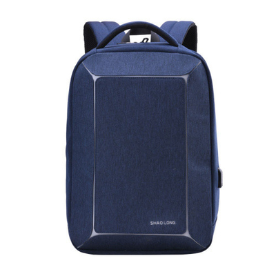 แล็ปท็อปชาร์จ USB กระเป๋าเดินทาง 15.6 นิ้วกันน้ำ Anti Thief Back Pack