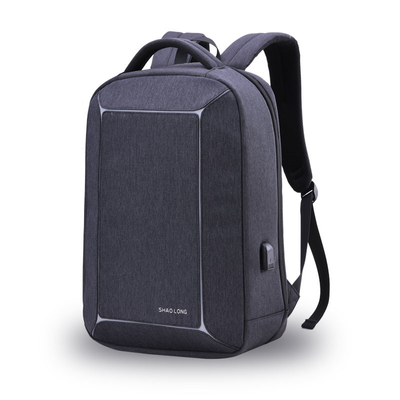 แล็ปท็อปชาร์จ USB กระเป๋าเดินทาง 15.6 นิ้วกันน้ำ Anti Thief Back Pack