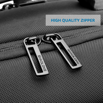 FCS Business Laptop Backpack USB Charging Men's Travel Business Casual Backpack