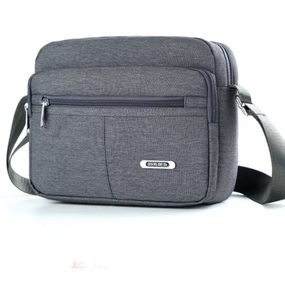 ผ้าใบลำลองไหล่ Messenger กระเป๋า Solid Buckle MultiPocket