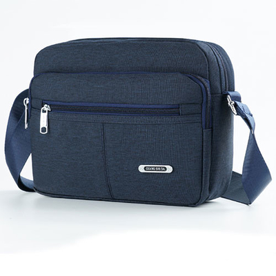 ผ้าใบลำลองไหล่ Messenger กระเป๋า Solid Buckle MultiPocket
