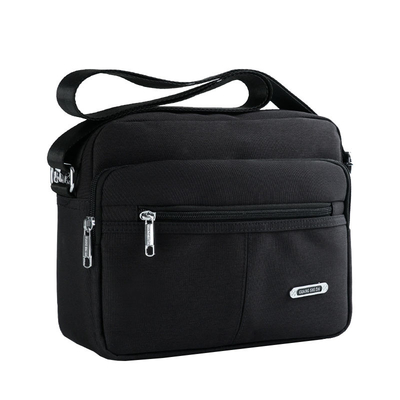 ผ้าใบลำลองไหล่ Messenger กระเป๋า Solid Buckle MultiPocket