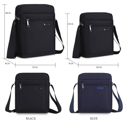 Oxford Crossbody Shoulder Messenger Bag กระเป๋าใส่แล็ปท็อปสำหรับเดินทางธุรกิจกันน้ำ