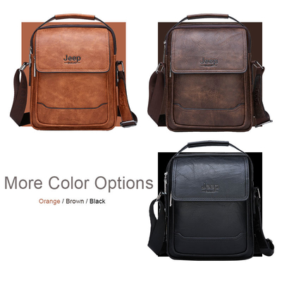 กระเป๋าสะพายไหล่ OEM โพลีเอสเตอร์ JeepBuluo Leather Casual Bag