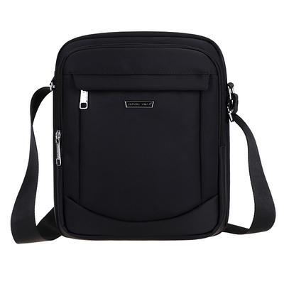 กระเป๋าสะพายไหล่กันน้ำสำหรับธุรกิจ Causal Black Blue
