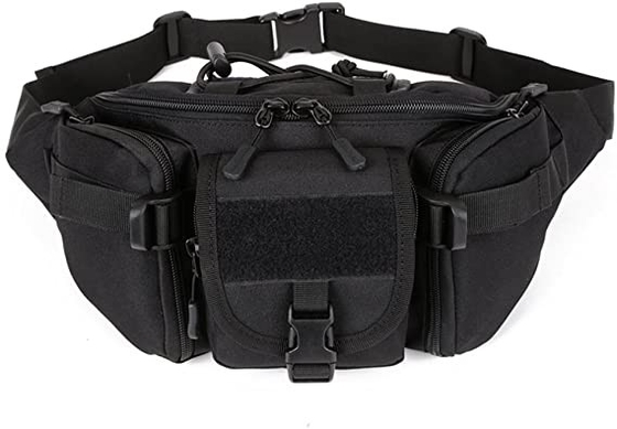 Molle Tactical Waist Bag กระเป๋าคาดเอวทหารสำหรับเดินป่ากลางแจ้งเดินป่าตั้งแคมป์