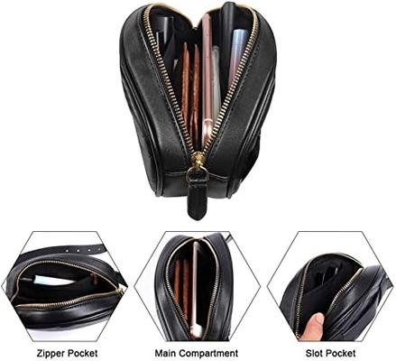 กระเป๋าสะพายข้างแฟชั่น Fanny Pack หนัง PU เข็มขัดกันน้ำ
