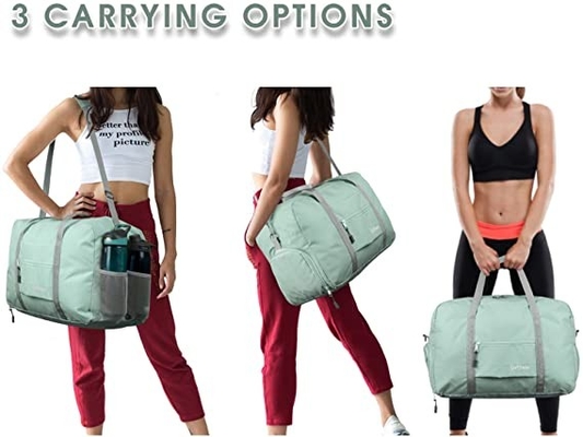 น้ำหนักเบา ยิม Travel Sports Duffel Bag Casual Nylon