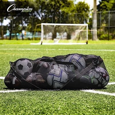 กระเป๋ากีฬา Duffle ตาข่ายอเนกประสงค์ขนาดใหญ่พร้อมซิปปรับได้