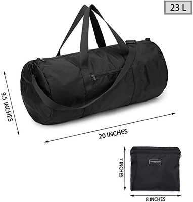 28 นิ้วกระเป๋ากีฬา Duffle กระเป๋ายิมพับได้สำหรับผู้ชายผู้หญิงน้ำหนักเบา