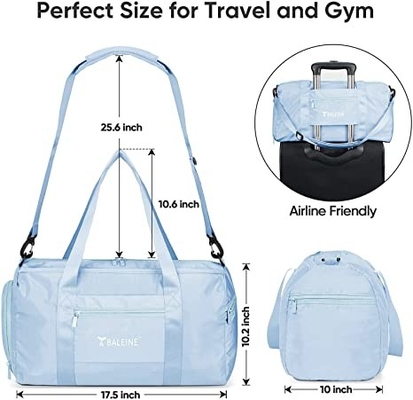 กระเป๋า Duffle กีฬากันน้ำยิมสำหรับผู้หญิงผู้ชาย Small