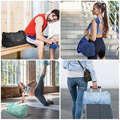 กระเป๋า Duffle กีฬากันน้ำยิมสำหรับผู้หญิงผู้ชาย Small