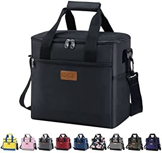 กระเป๋าเก็บความเย็นแบบหุ้มฉนวนขนาดใหญ่ 24 กระป๋องพับเก็บได้ Leakproof Rolling Tote Cooler