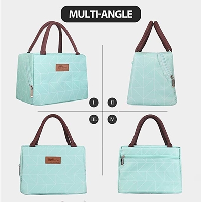 Oxford Insulated Tote Bag กระเป๋าช้อปปิ้ง Resuable กันน้ำสำหรับผู้หญิง Men