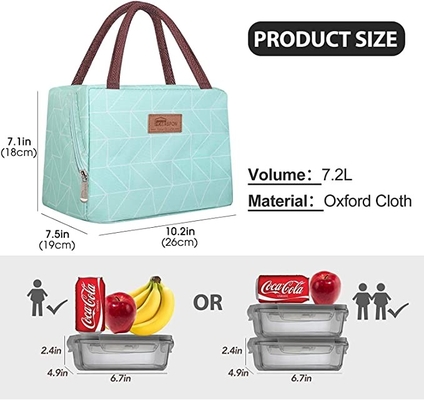 Oxford Insulated Tote Bag กระเป๋าช้อปปิ้ง Resuable กันน้ำสำหรับผู้หญิง Men