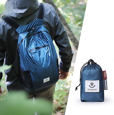 กระเป๋าเป้สะพายหลังเดินป่า Daypack น้ำหนักเบา Packable Waterproof 70L Oxford Material