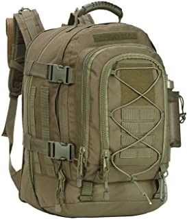 ขยายได้ 60l Tactical ทหาร แคมป์ปิ้ง Backpack Oxford Material