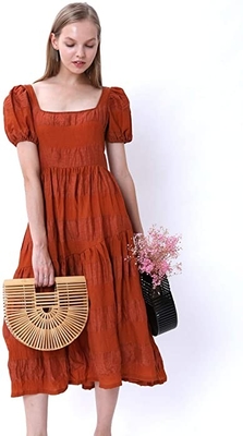 OEM Womens Bamboo Handbag กระเป๋าผ้าแฮนด์เมดแฮนด์เมด