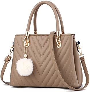 หนังแฟชั่น Pu Womens กระเป๋าถือสุดหรู Satchel